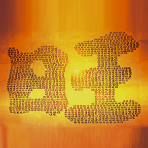 大團結(jié)-“旺”字墻
